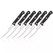 Wholesale - GINSU Kiso 6pc Black Steak Knife Set, UPC: 079061030875